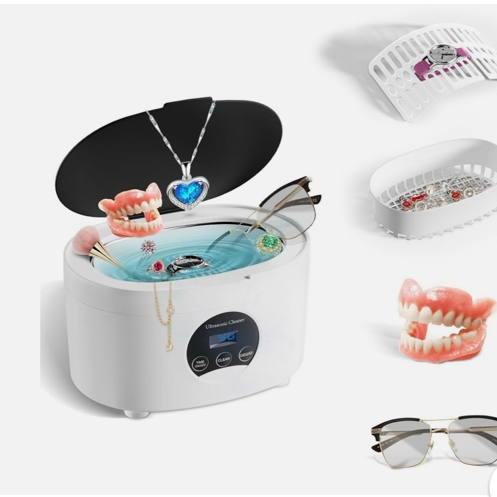 Brand New Jewelry Cleaner Ultrasonic Machine Digital Timer  with all Accessories